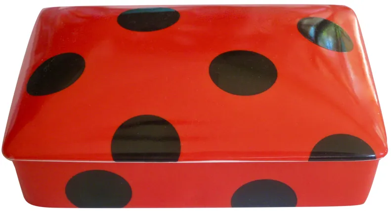 Polka Dot Box - The Emporium Ltd. - Red