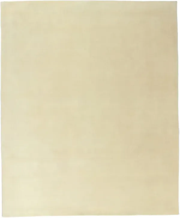 Modern Style Ivory Rug - 8'03" x 10'00" - Esmaili Rugs & Antiques - White - White