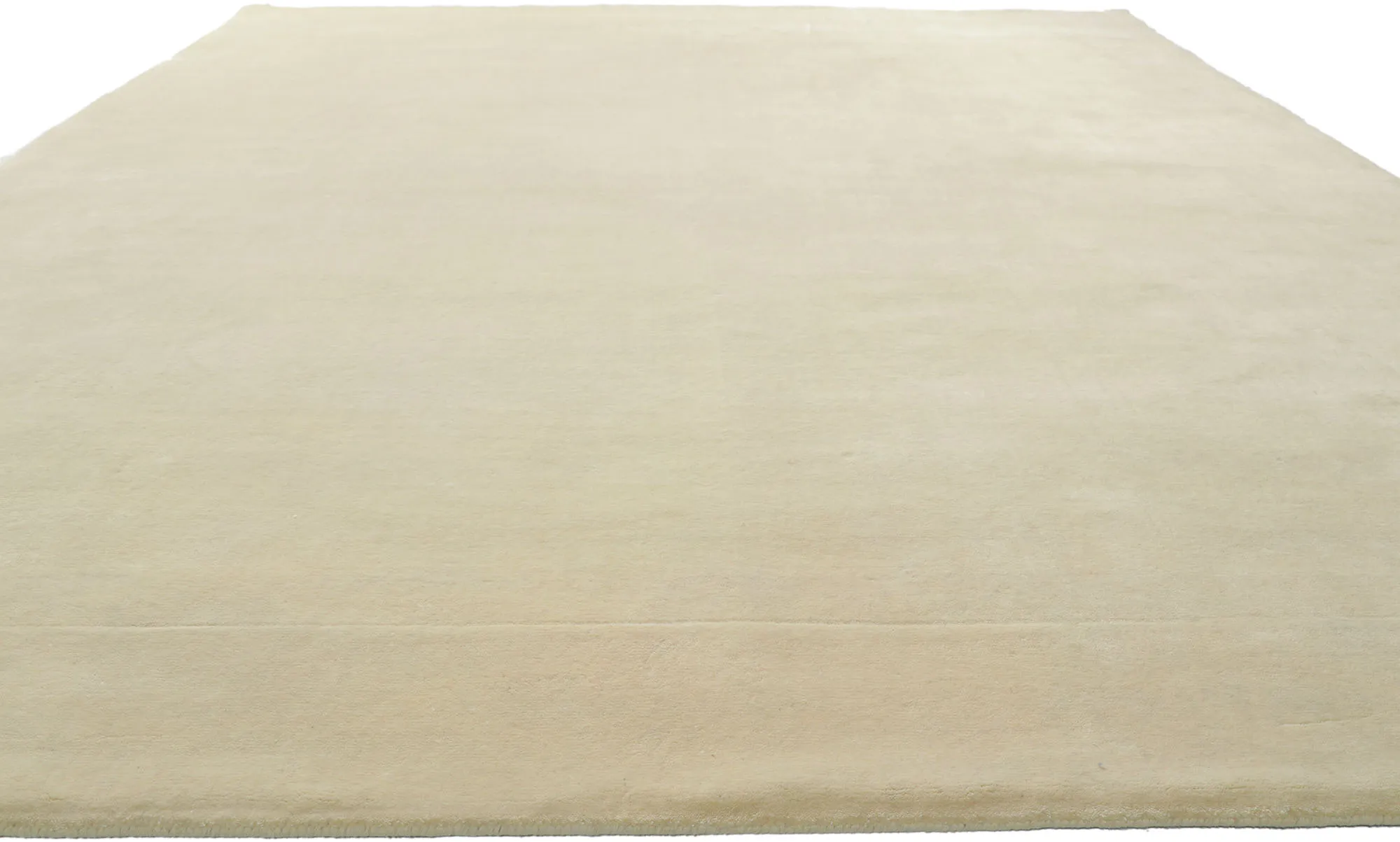 Modern Style Ivory Rug - 8'11" x 11'11" - Esmaili Rugs & Antiques - Beige - Beige