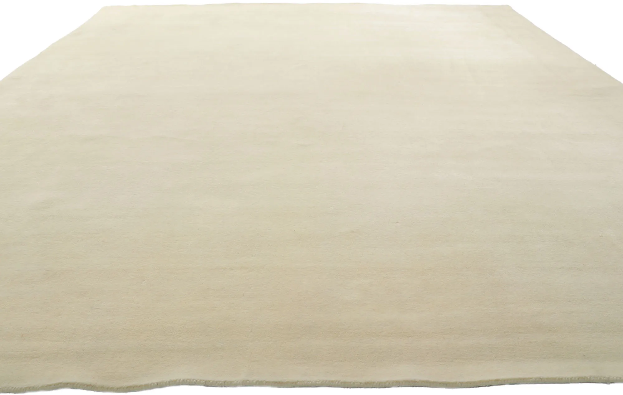 Modern Style Ivory Rug - 10'00" x 12'11" - Esmaili Rugs & Antiques - Beige - Beige