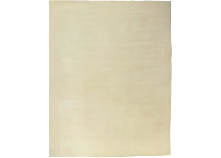 Modern Style Ivory Rug - 10'00" x 12'11" - Esmaili Rugs & Antiques - Beige - Beige