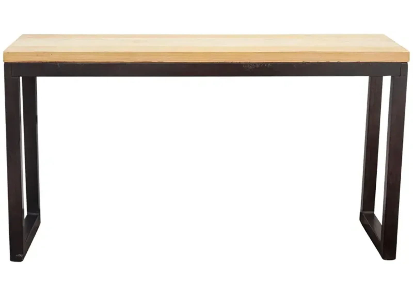 Industrial Style Console Table - de-cor - Brown