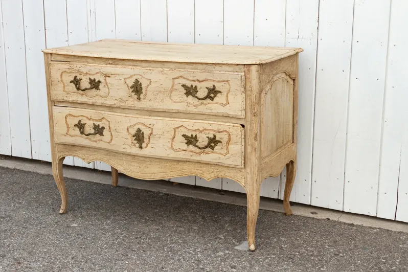 Antique Farmhouse French Dresser - de-cor - Brown