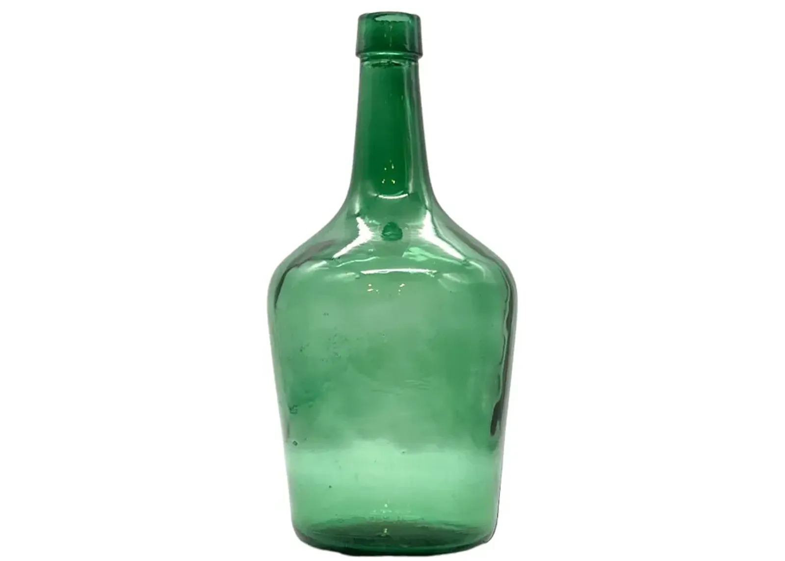 C. 1970s Green Glass Vessel - Pilar Collection