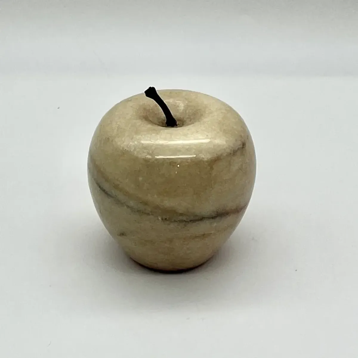 Pink Marble Apple Object/Paperweight - Pilar Collection