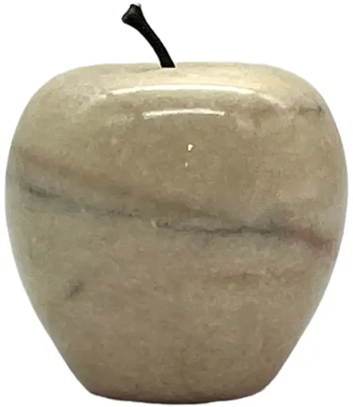 Pink Marble Apple Object/Paperweight - Pilar Collection