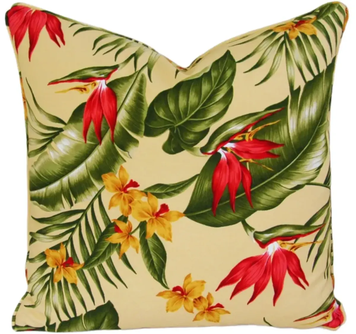 Tropical Bird Of Paradise Pillows - Set of 2