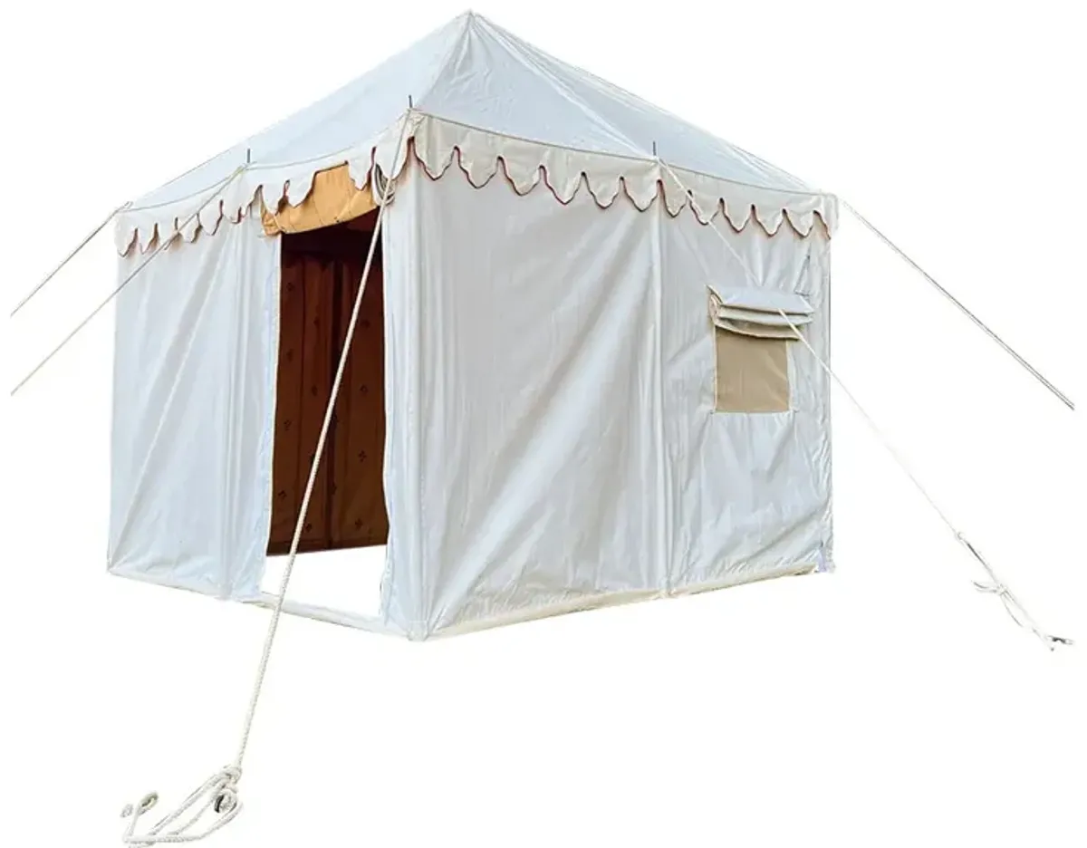 Royal Ranthambore Outdoor Tent - de-cor - White