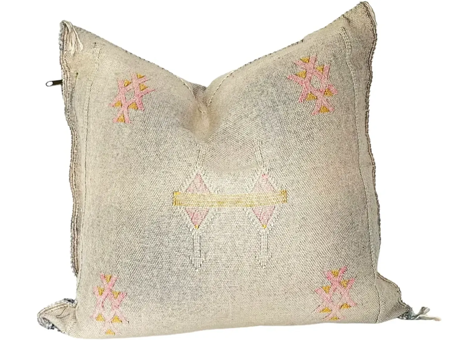 Moroccan Sabra Silk Pillow - Eat Drink Home