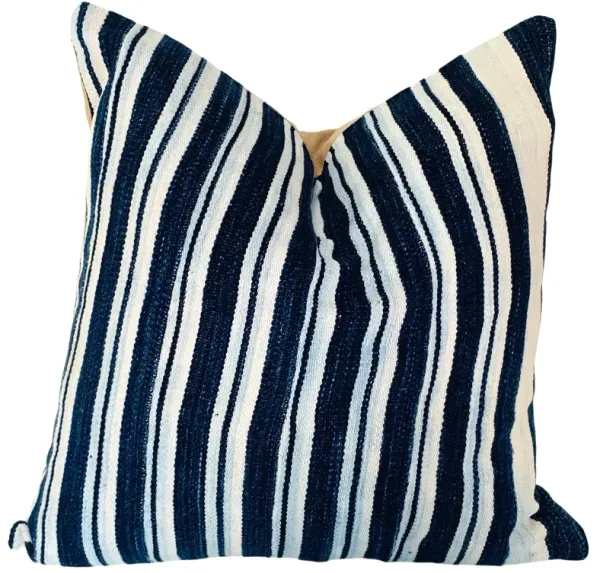 African Baule Throw Pillow