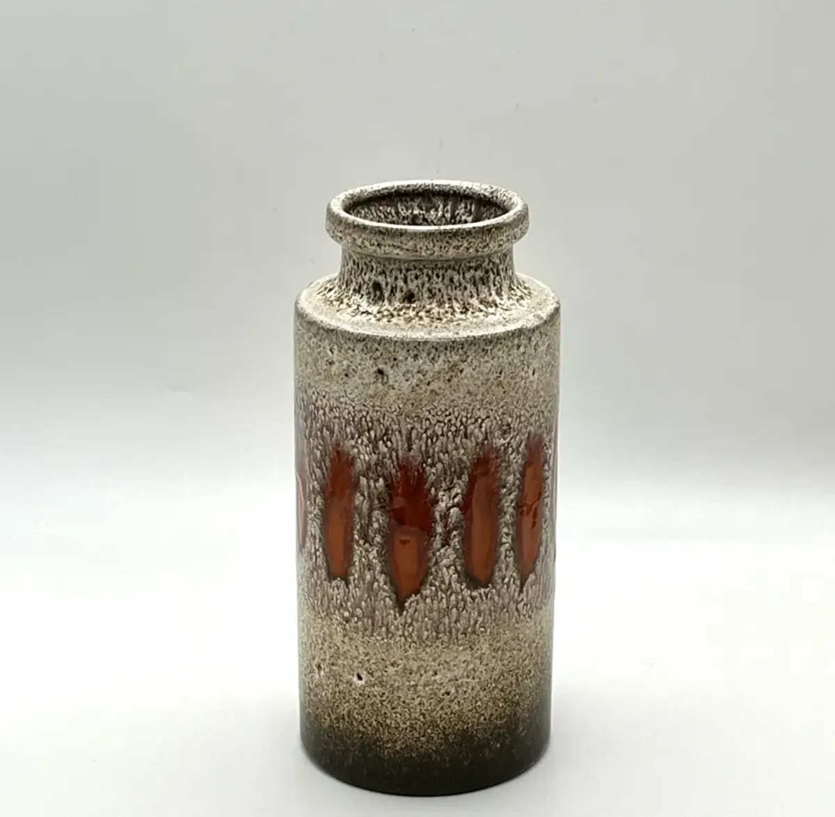 C. 1960s Midcentury West German Vase - Pilar Collection - Brown