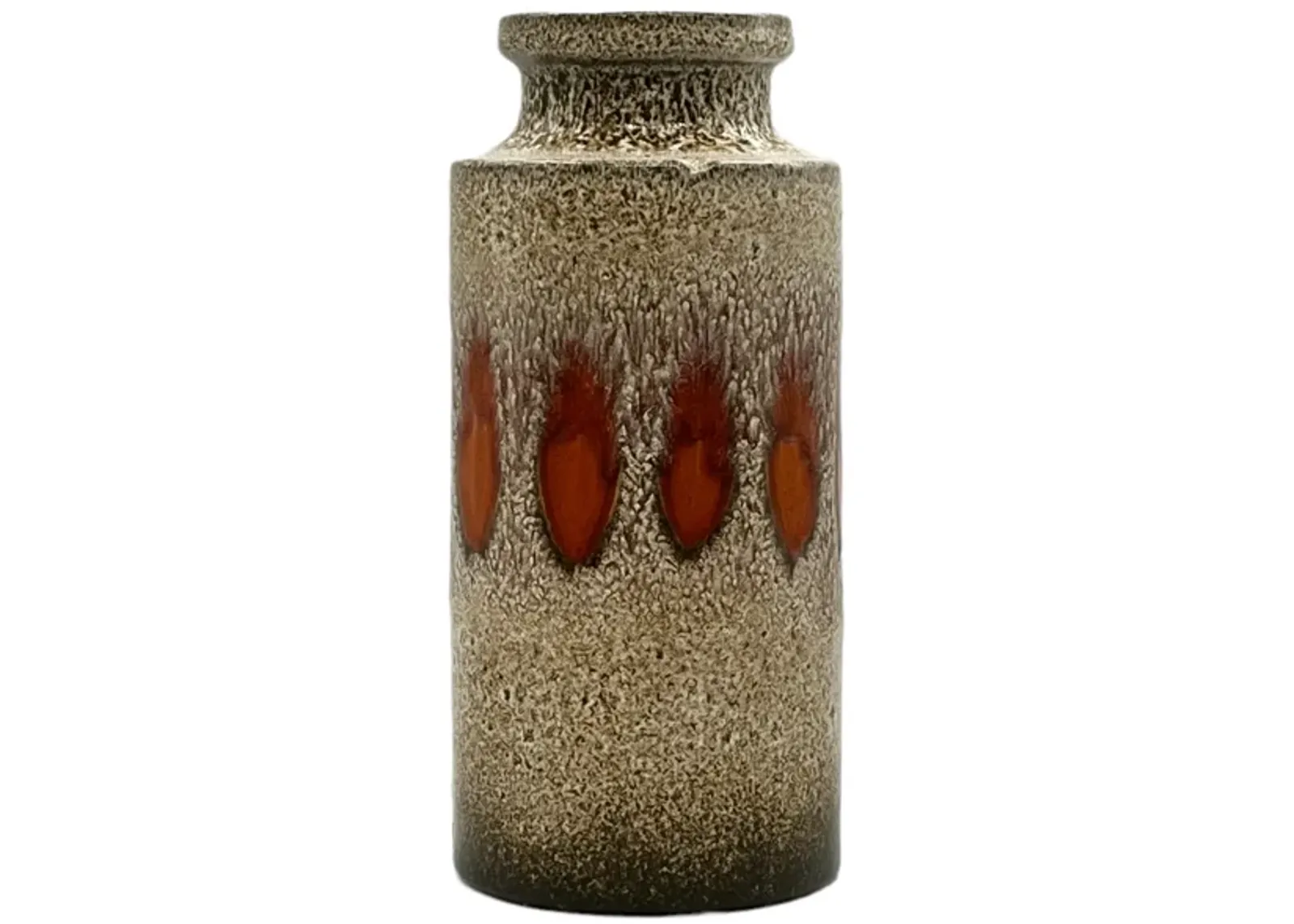 C. 1960s Midcentury West German Vase - Pilar Collection - Brown