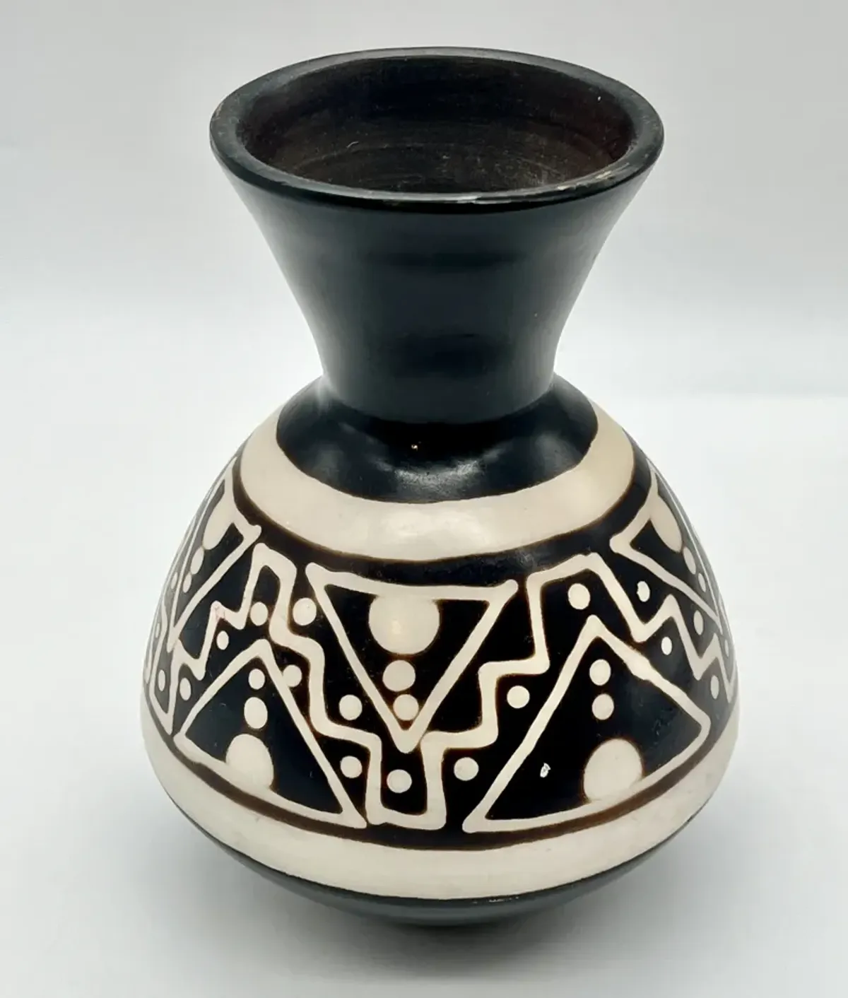 C. 1970s Abstract Pottery Vase - Pilar Collection - Brown