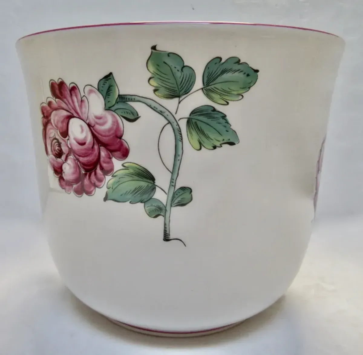 Tiffany & Co. Cabbage Roses Cachepot - The Emporium Ltd. - Pink