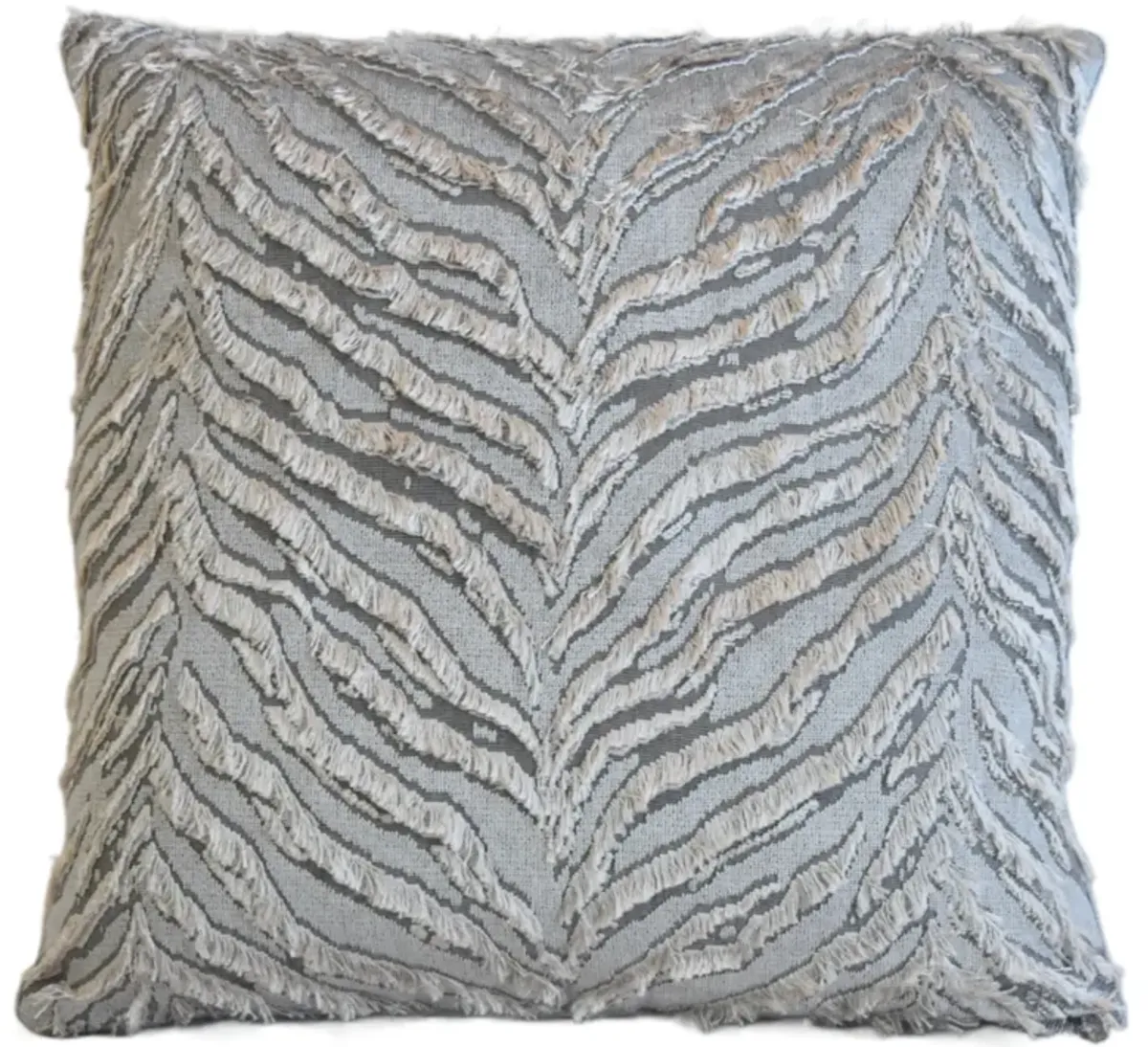 Jim Thompson Tiger Shag Velvet Pillow