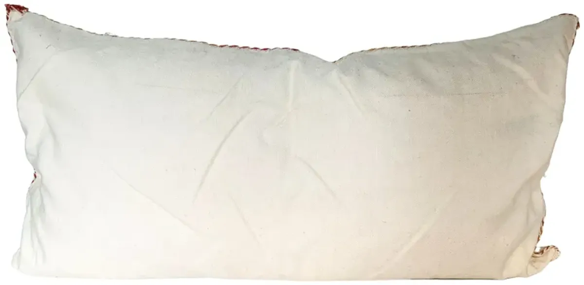 Moroccan Sabra Silk Lumbar Pillow - Eat Drink Home