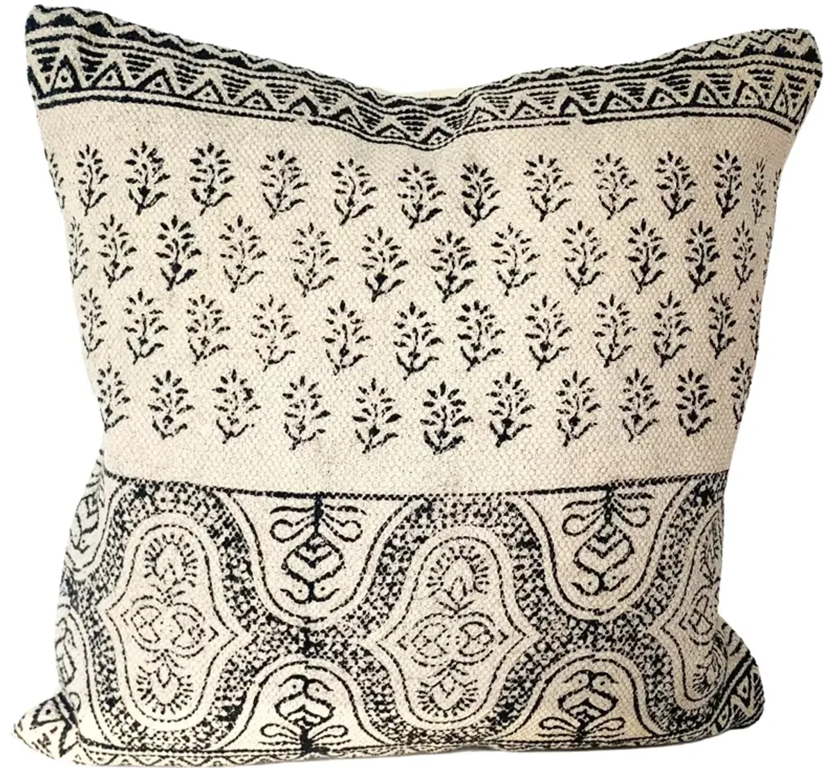 Indian Hand-Printed Pillows S3 - Eat Drink Home