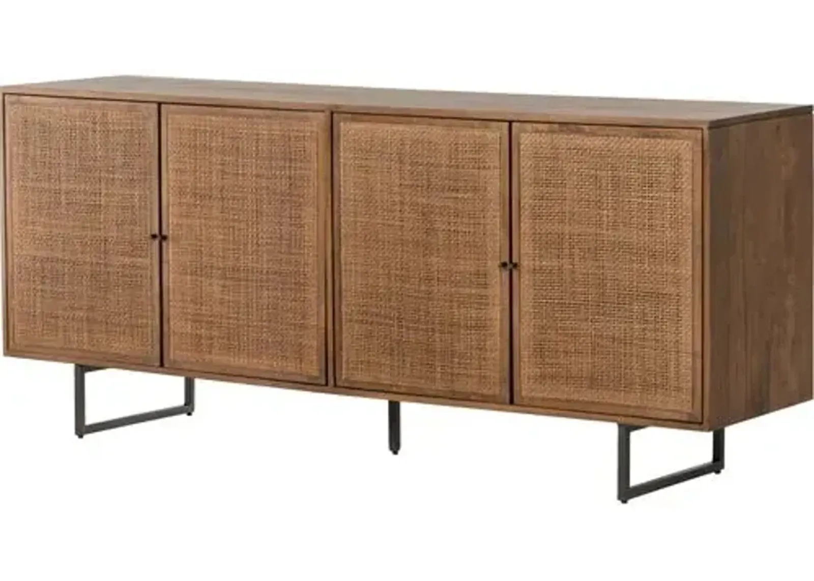 Selena Cane Sideboard - Brown Wash