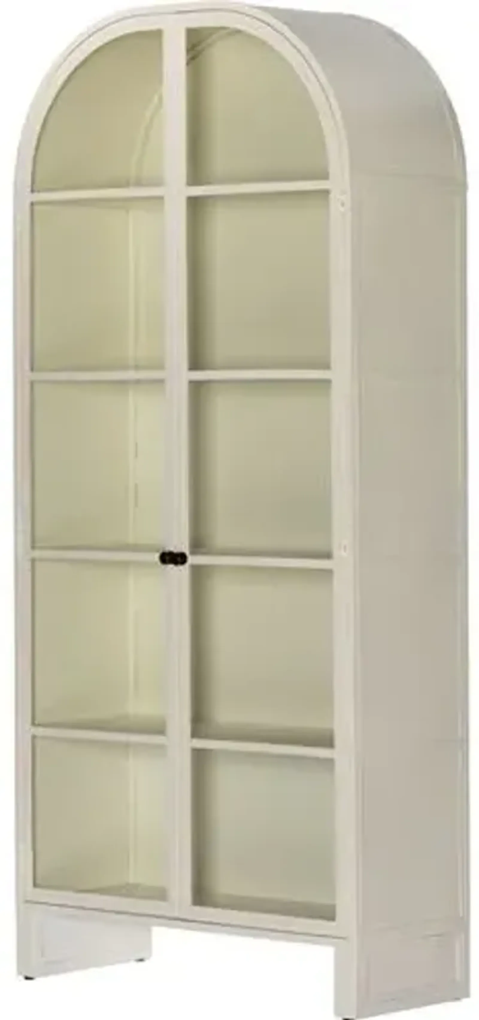 Brady Arched Cabinet - Cream - Ivory