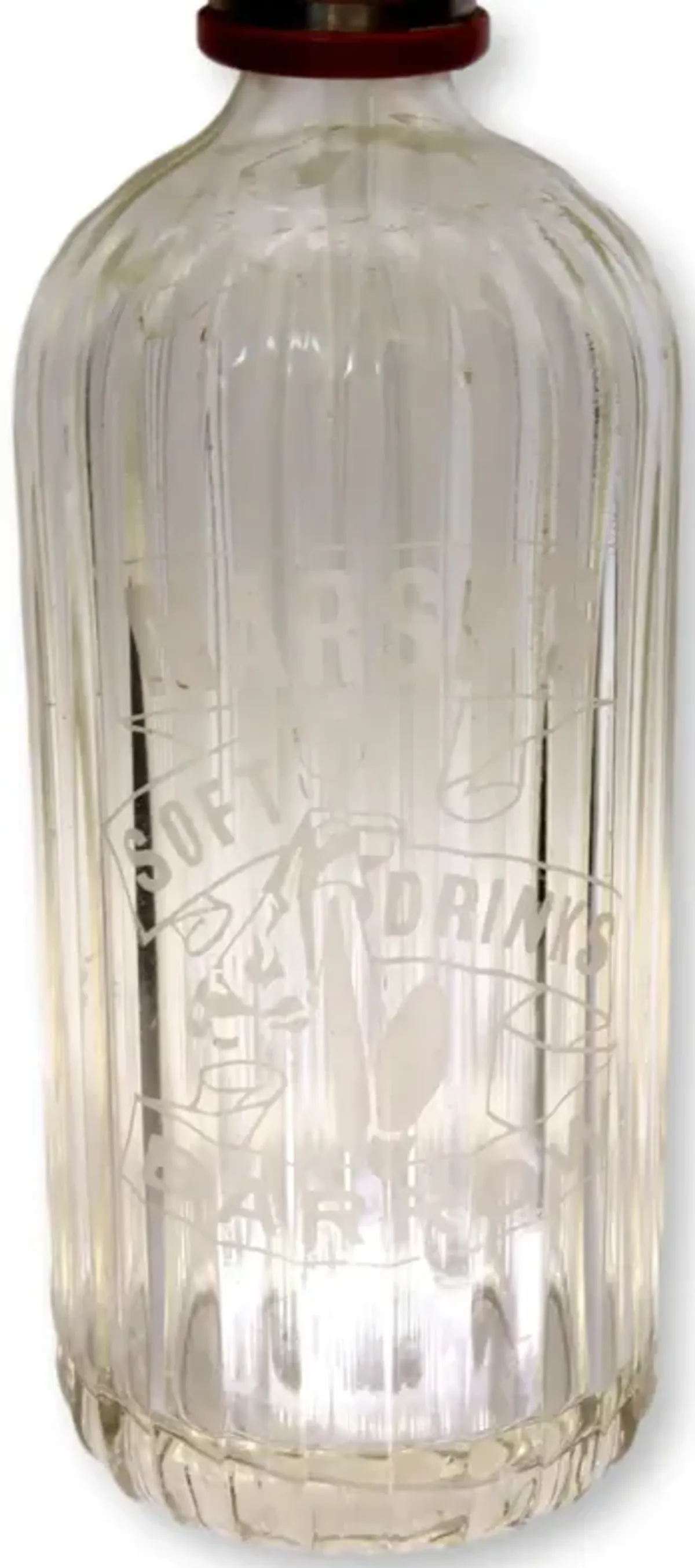 Antique English Marsh's Seltzer Bottle