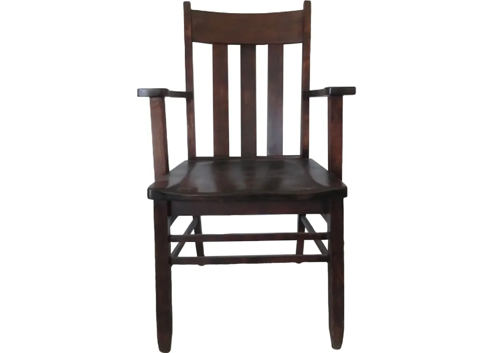 Early 1900s Arts & Crafts Chair - The Emporium Ltd. - Brown