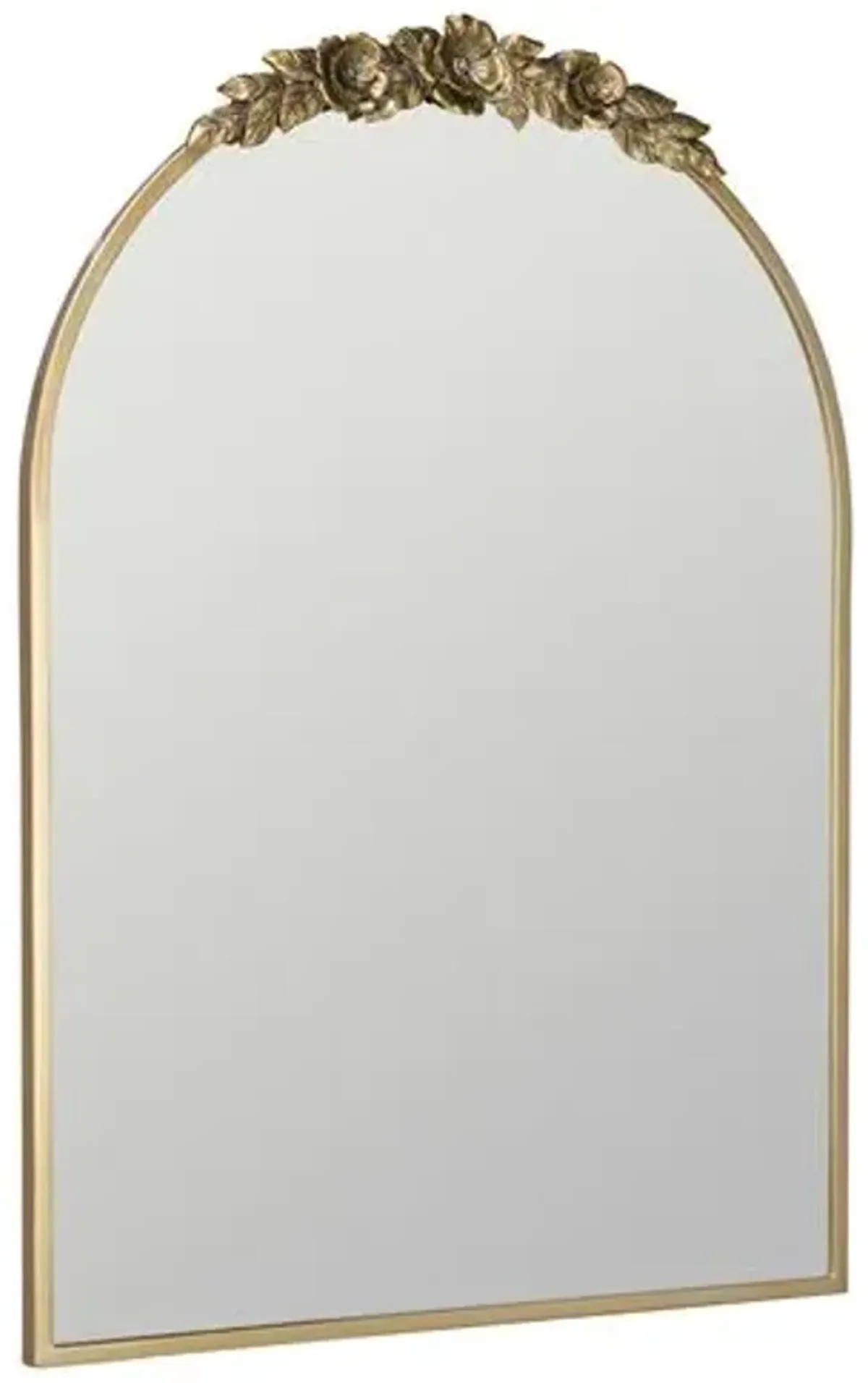 Juliette Wall Mirror - Antiqued Brass