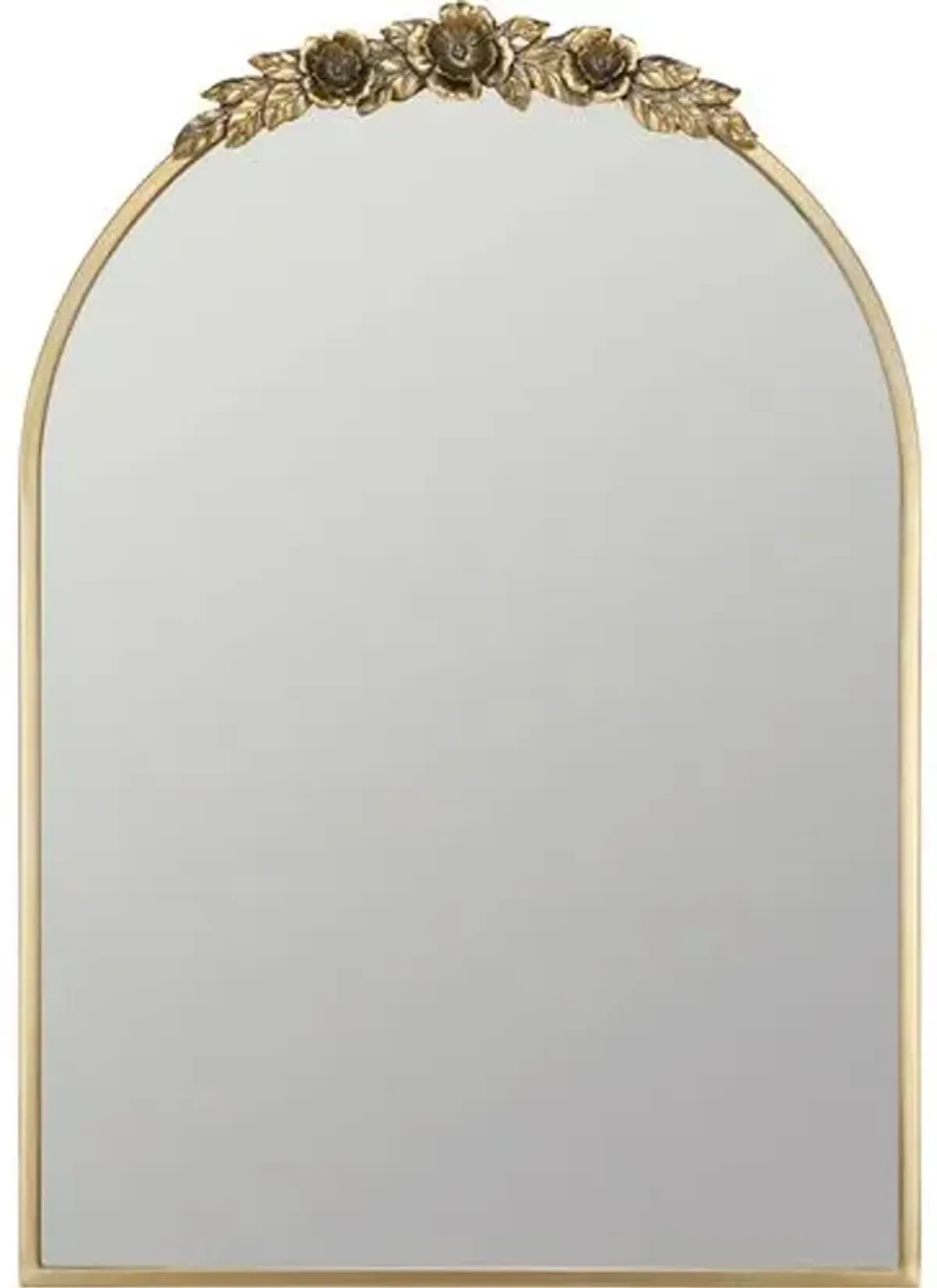 Juliette Wall Mirror - Antiqued Brass