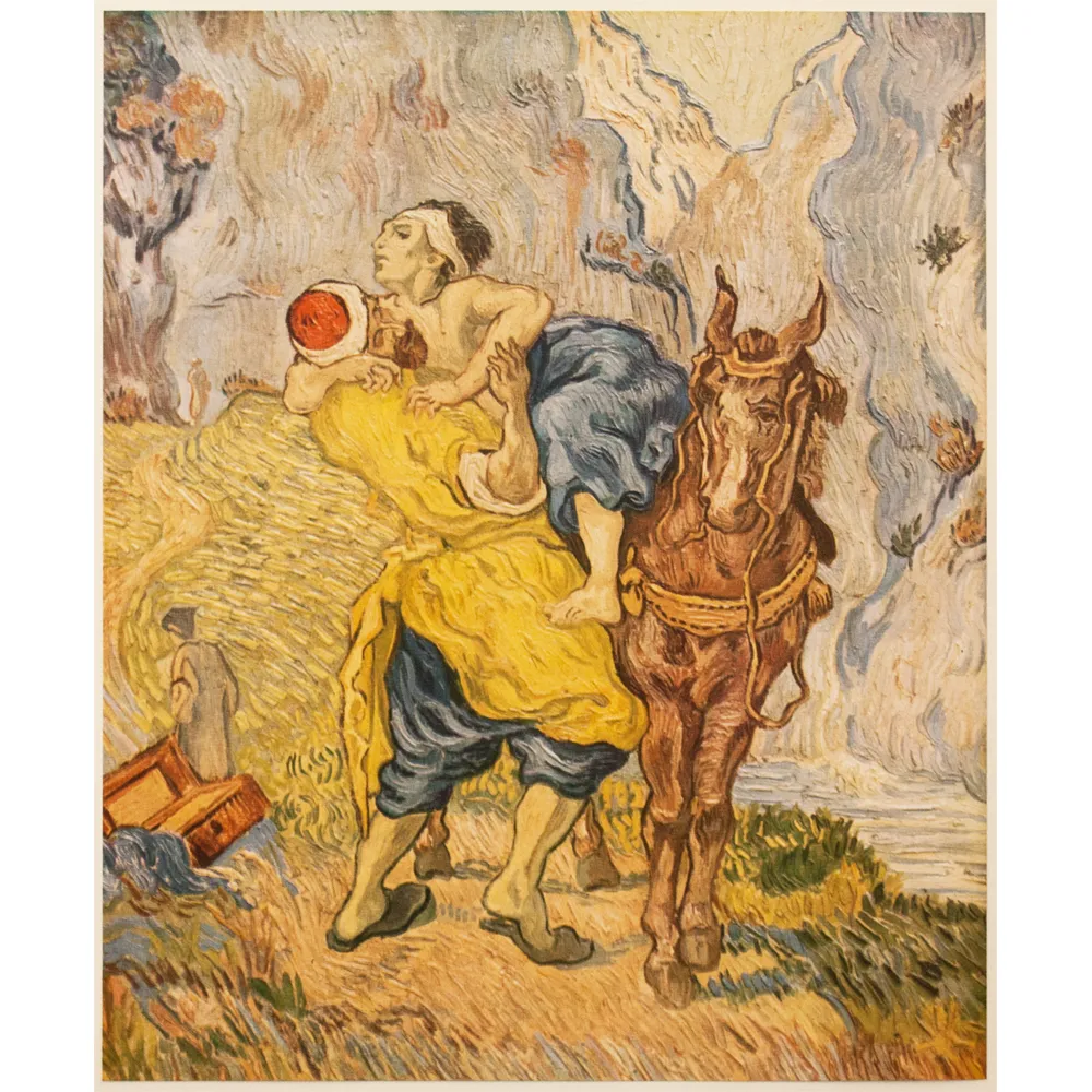 1950s Van Gogh - The Good Samaritan - Yellow