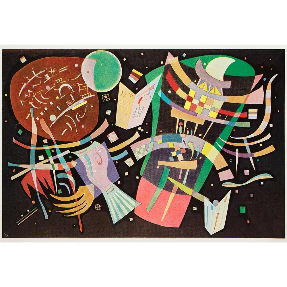 1960 Wassily Kandinsky - Composition X - Green