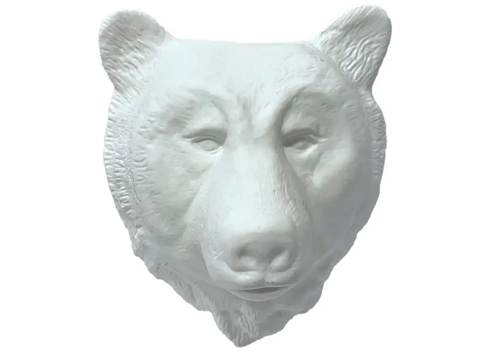 Bone China Bear Face Hanging Light - Vermilion Designs - White