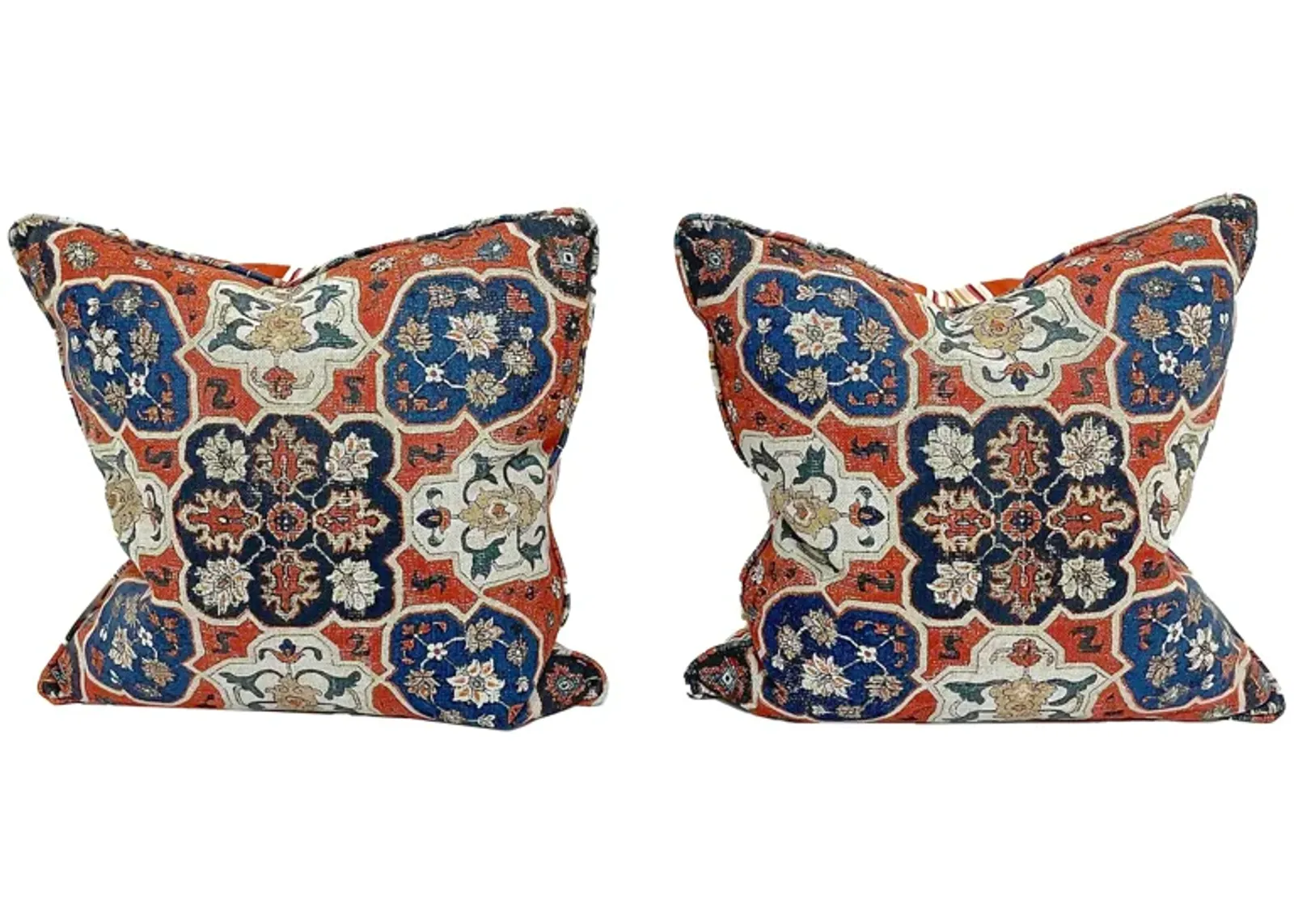 Cowtan & Tout Tapestry Style Pillows - PR - Vermilion Designs