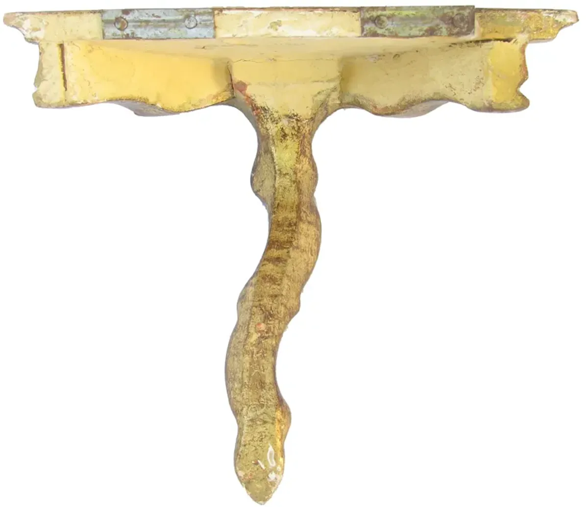 Italian Florentine Wall Bracket / Shelf - Chez Vous - Gold