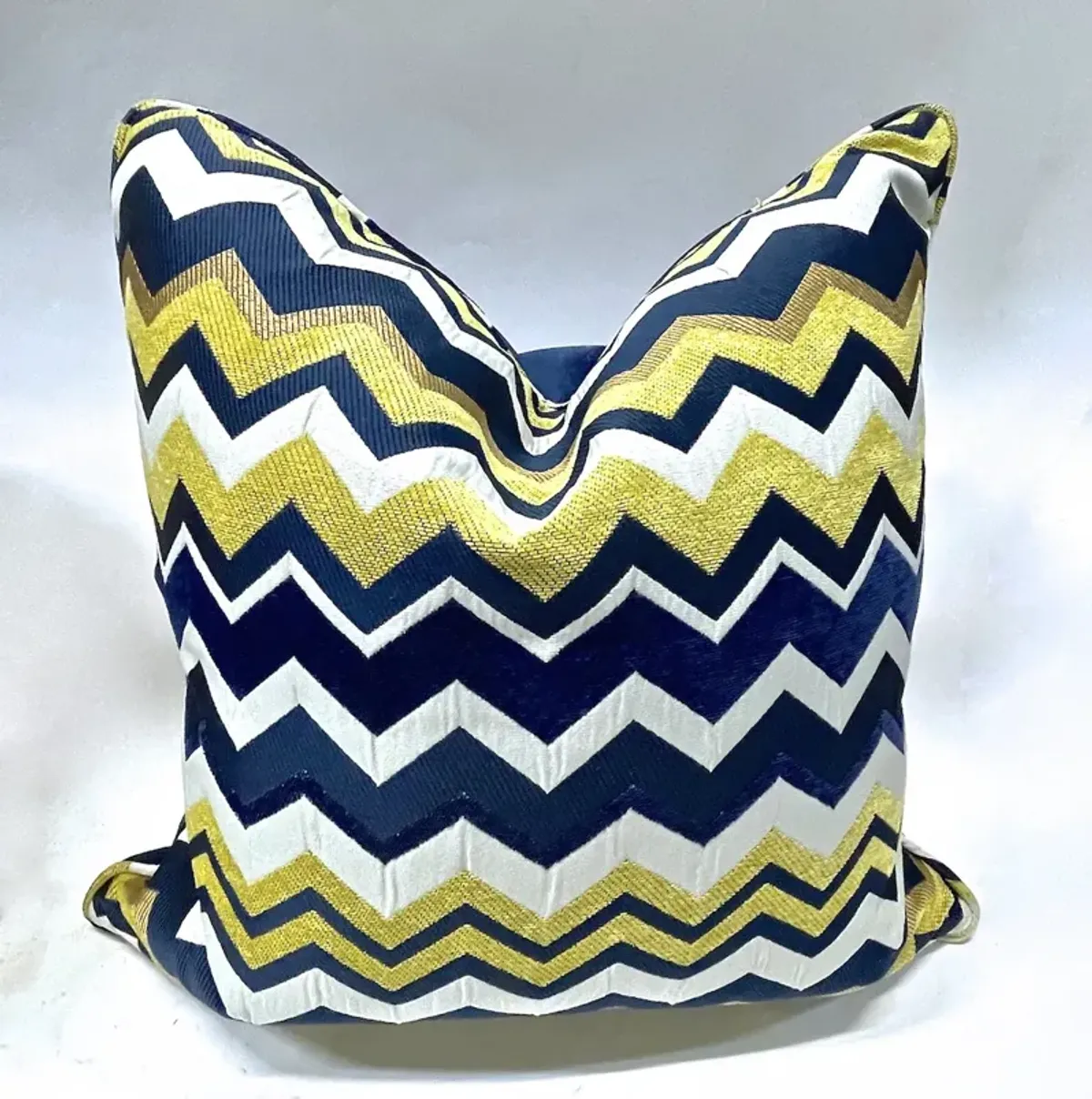 Custom Chevron Style Pillows,PR - Vermilion Designs