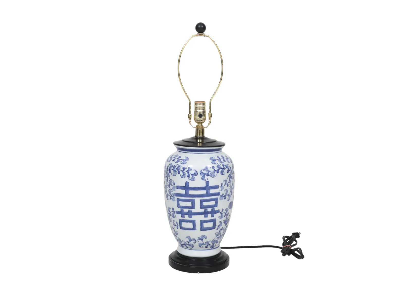 Double Happiness Ceramic Table Lamp - Interesting Things