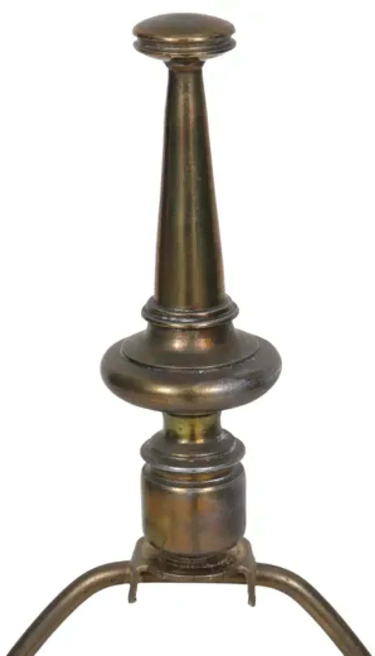 Turned Brass Table Lamp by Stiffel - Interesting Things