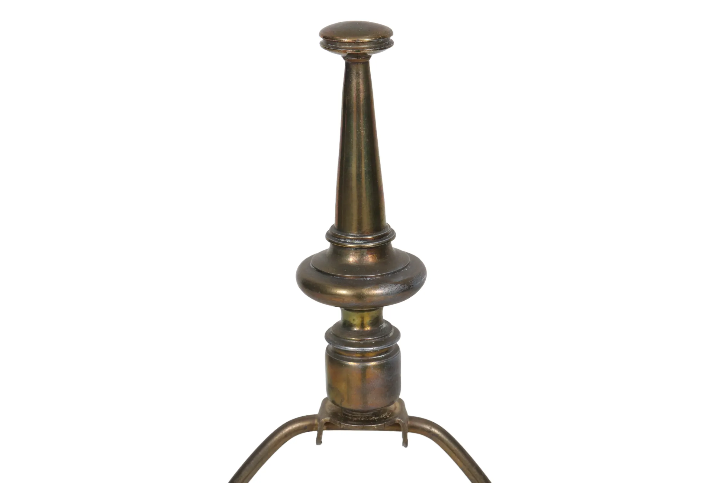 Turned Brass Table Lamp by Stiffel - Interesting Things