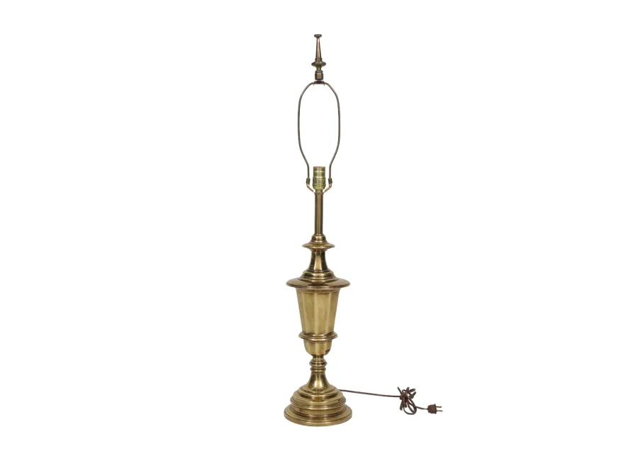 Turned Brass Table Lamp by Stiffel - Interesting Things