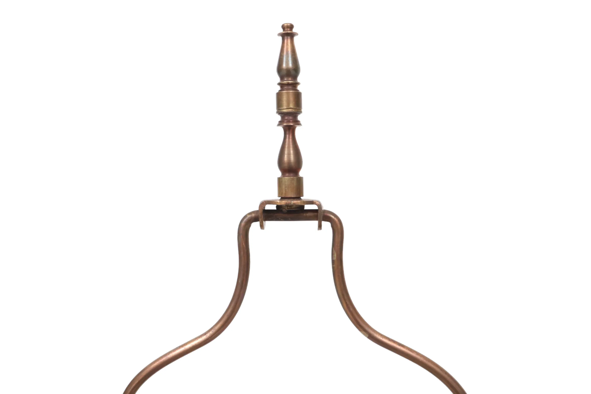 Indian Copper & Teal Table Lamp - Interesting Things