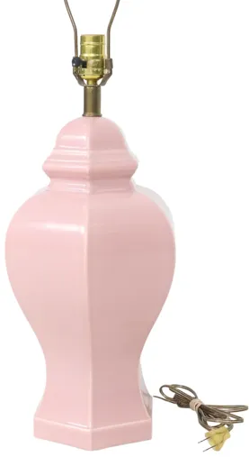 Pink Ceramic Table Lamp - Interesting Things