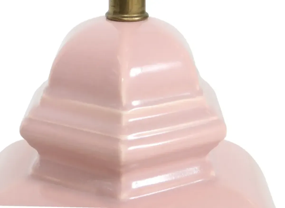 Pink Ceramic Table Lamp - Interesting Things