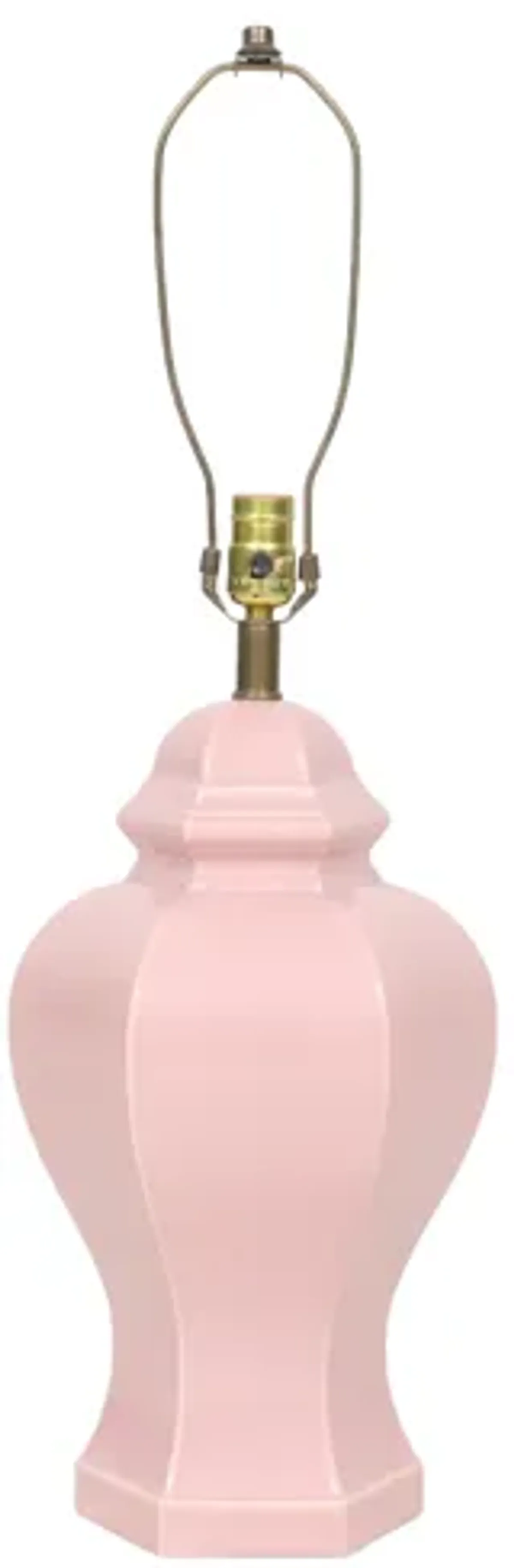 Pink Ceramic Table Lamp - Interesting Things