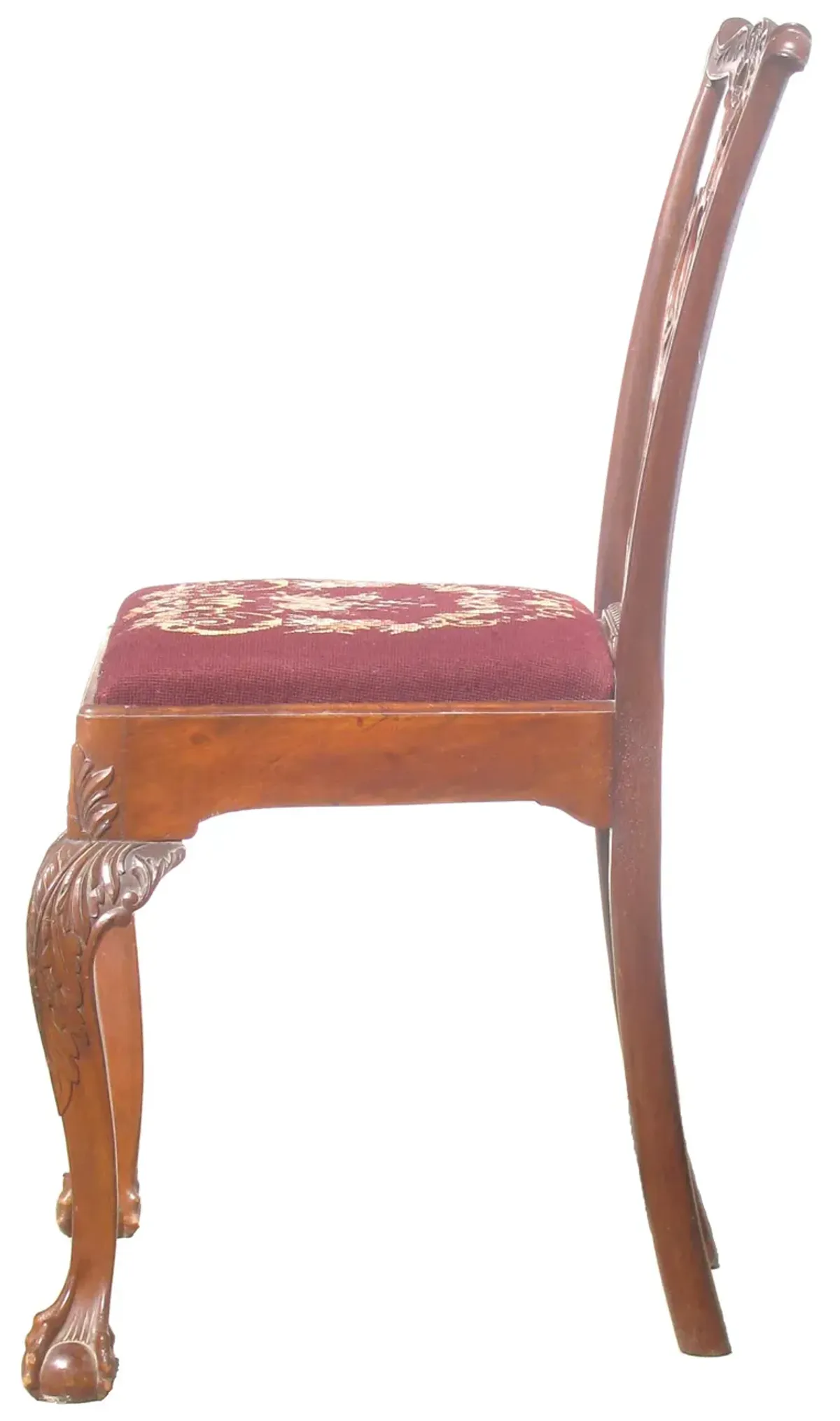 Antique Chippendale Ball & Claw Chair - Chez Vous - Brown