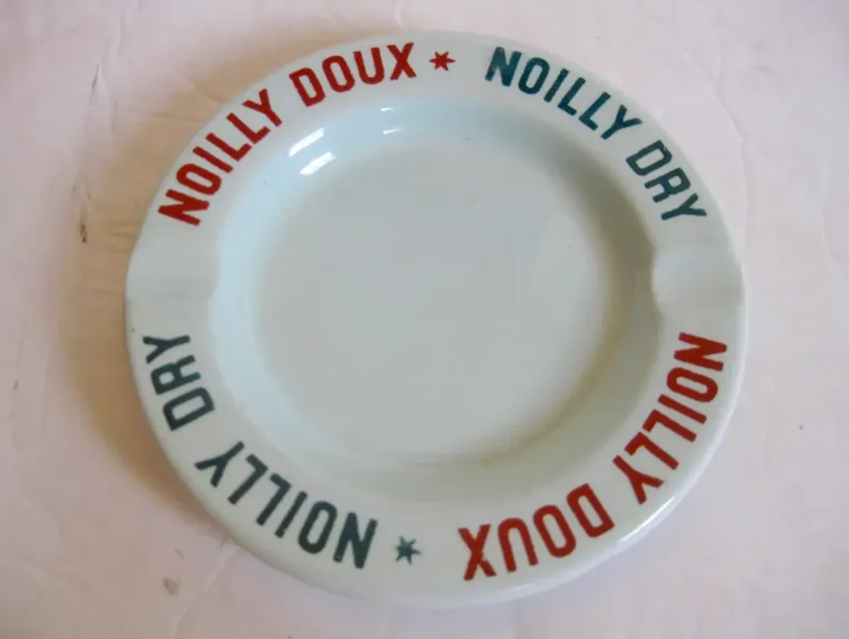 Noilly Prat French Cafe Ashtray - The Emporium Ltd. - White