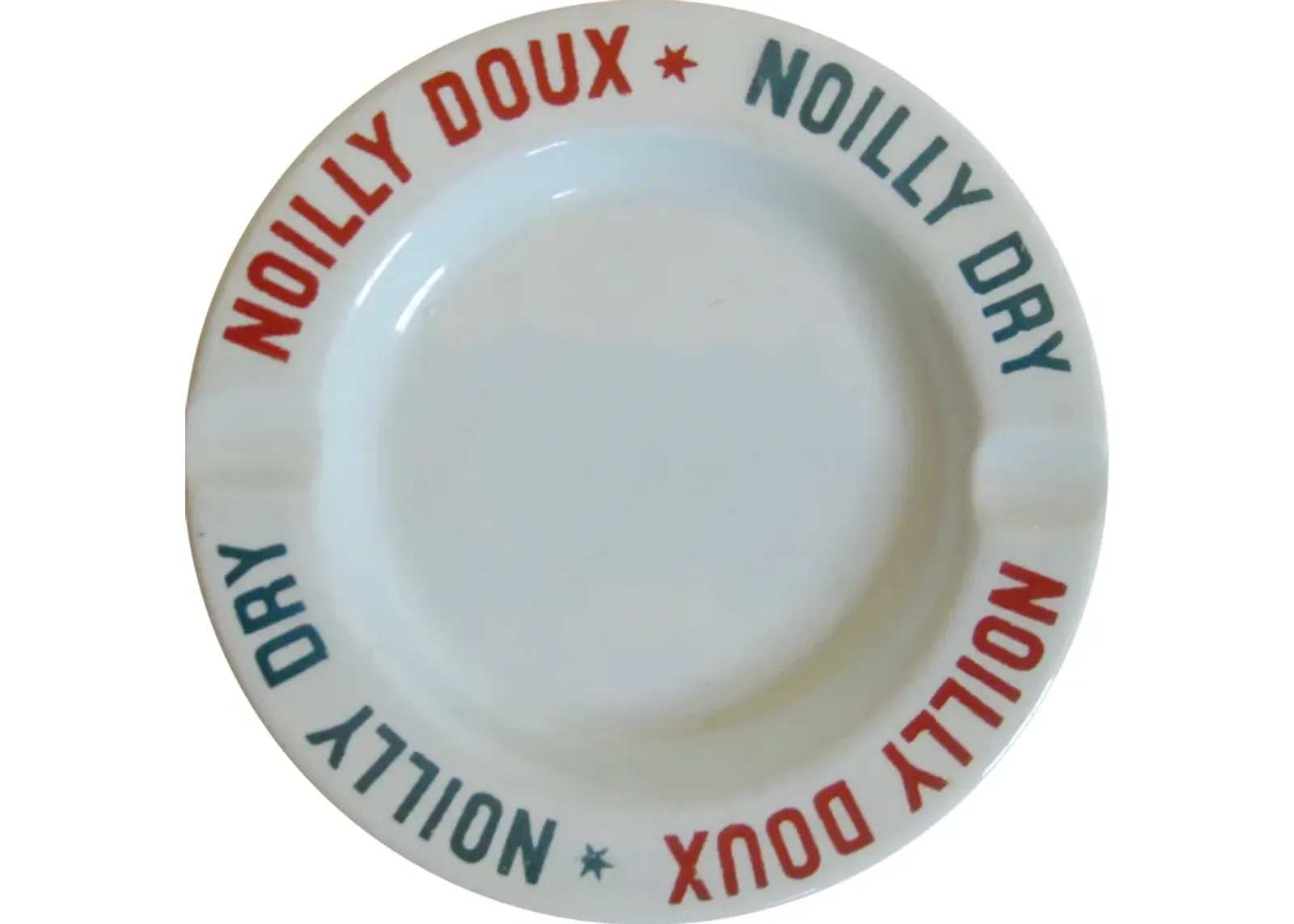 Noilly Prat French Cafe Ashtray - The Emporium Ltd. - White