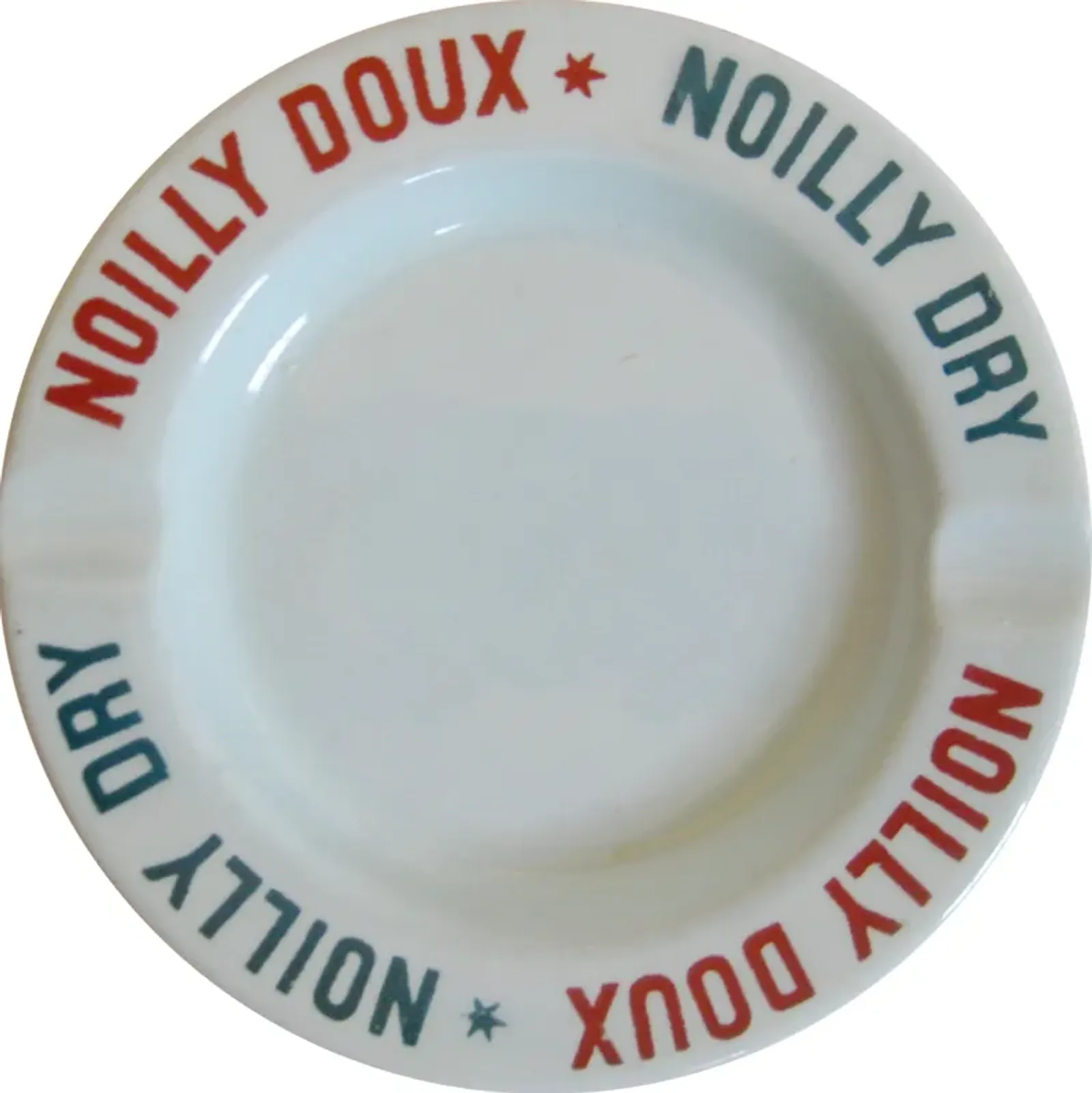 Noilly Prat French Cafe Ashtray - The Emporium Ltd. - White