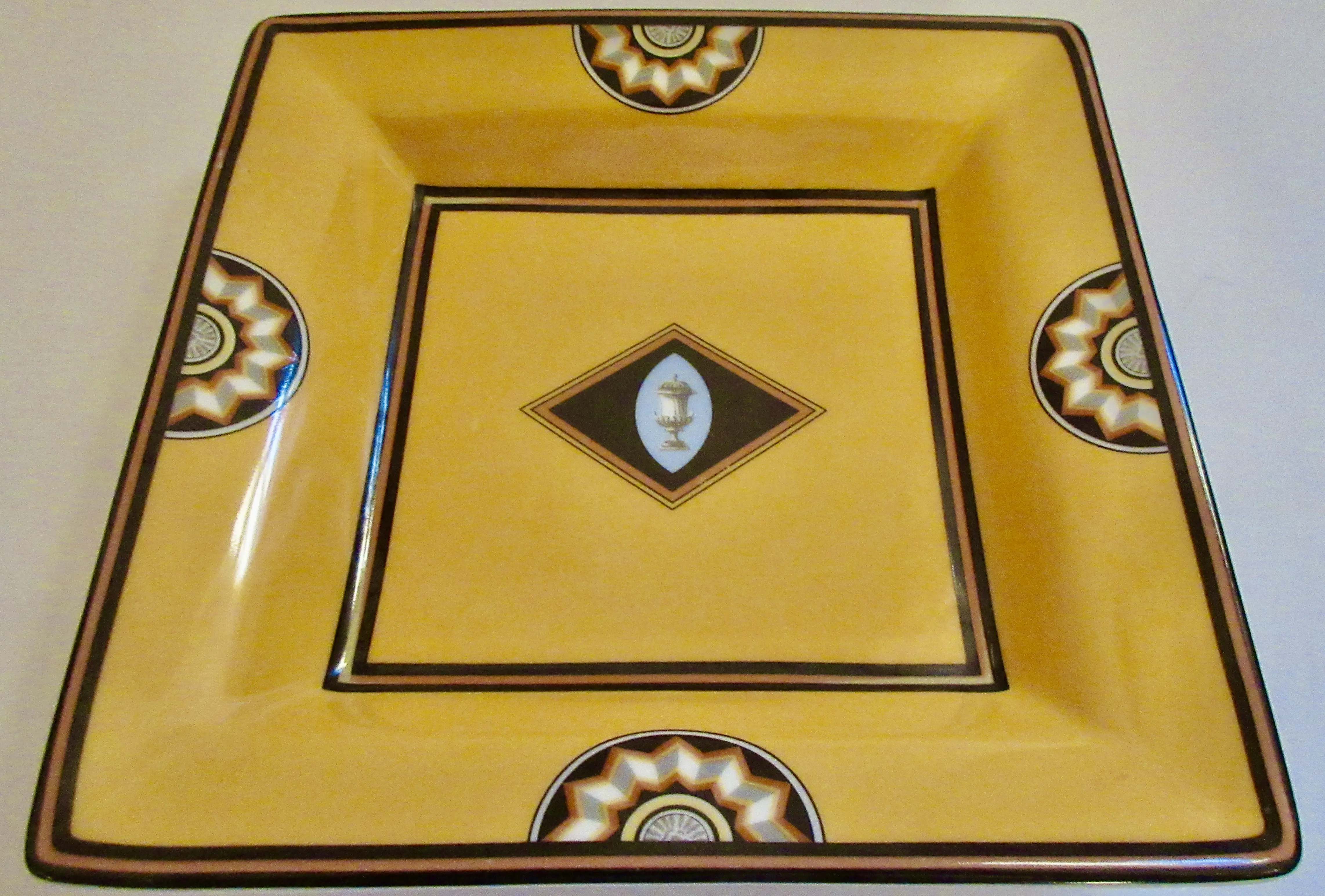 Puiforcat French Porcelain Tray - The Emporium Ltd. - Yellow