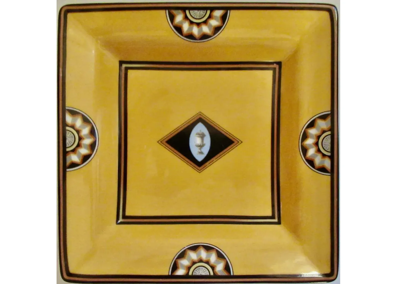 Puiforcat French Porcelain Tray - The Emporium Ltd. - Yellow