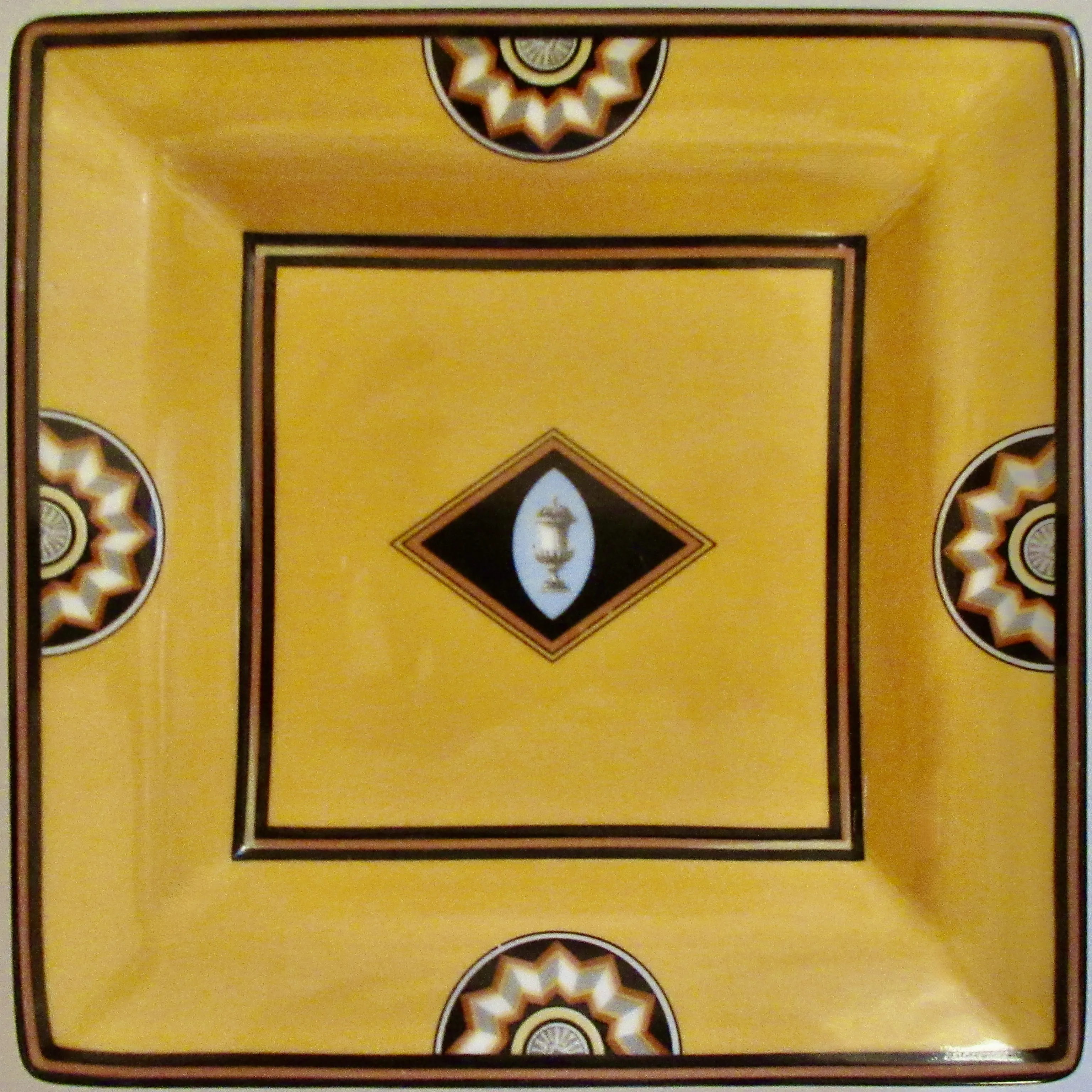 Puiforcat French Porcelain Tray - The Emporium Ltd. - Yellow