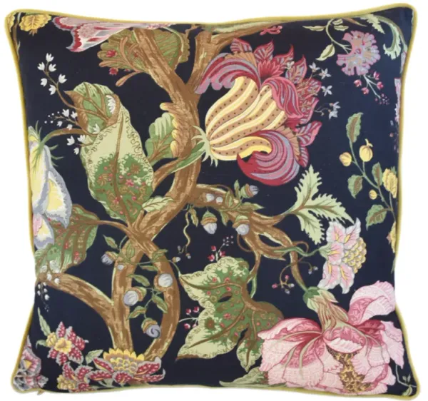 Designer Braemore Jacobean Floral Pillow
