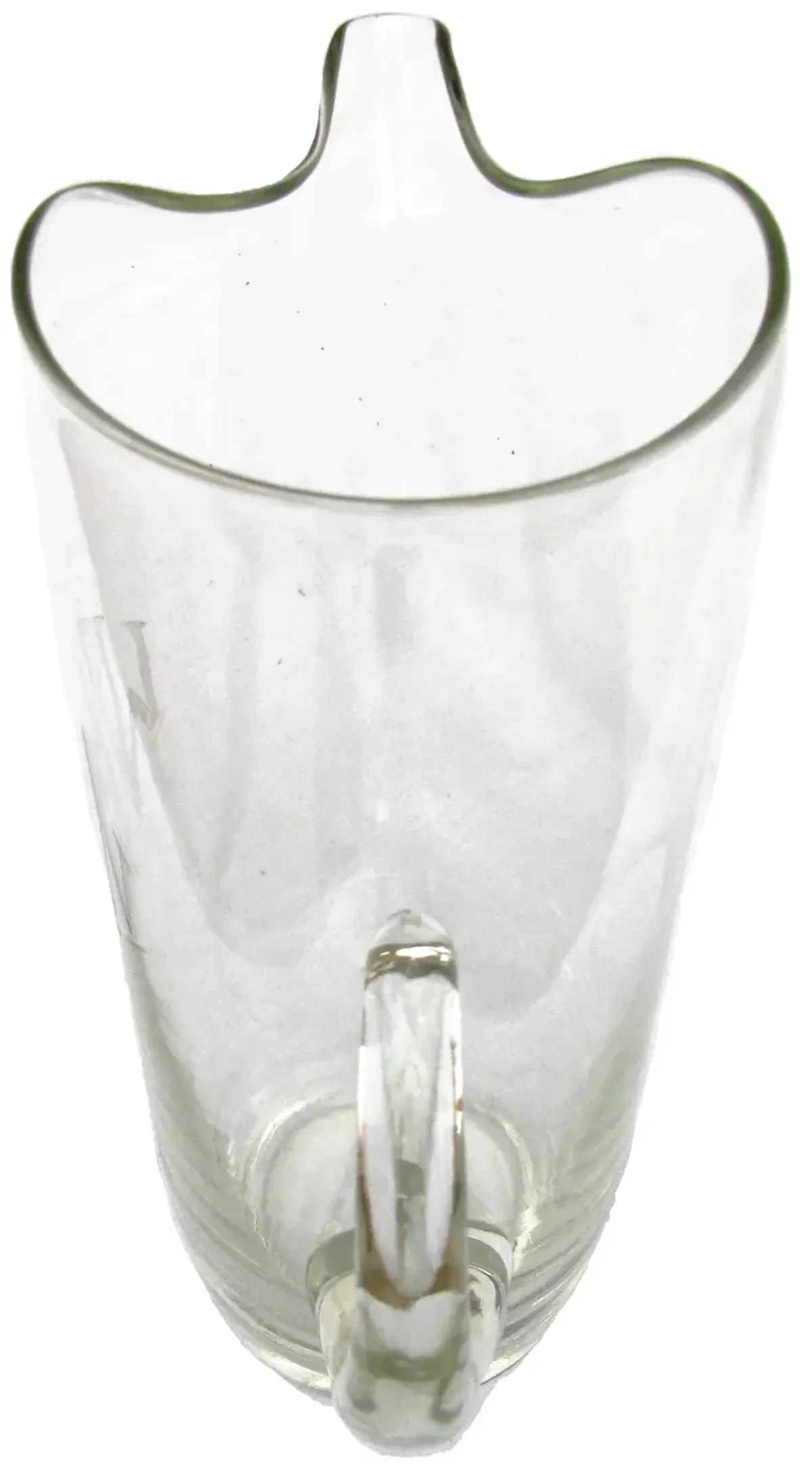 Mid-Century Monogrammed Cocktail Pitcher - Chez Vous - Clear